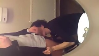 Wife Gives Anniversary Blowjob In Bathroom